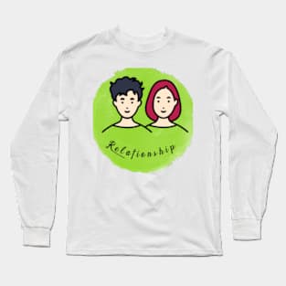 Relationship is hot Long Sleeve T-Shirt